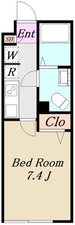 CielBleu中野坂上(シエルブルー)の物件間取画像